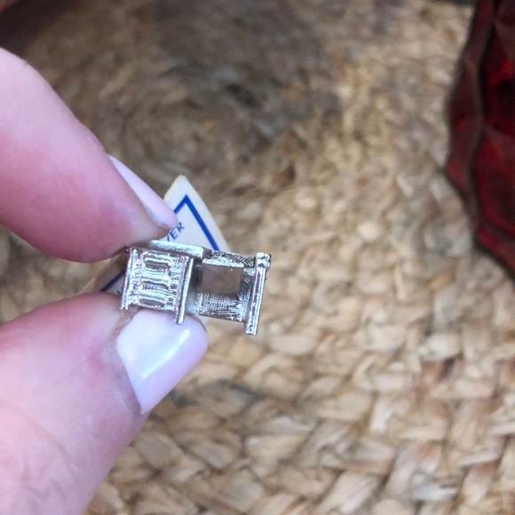 SPENCER CO. Sterling Silver vintage desk charm NWT - Picture 2 of 10